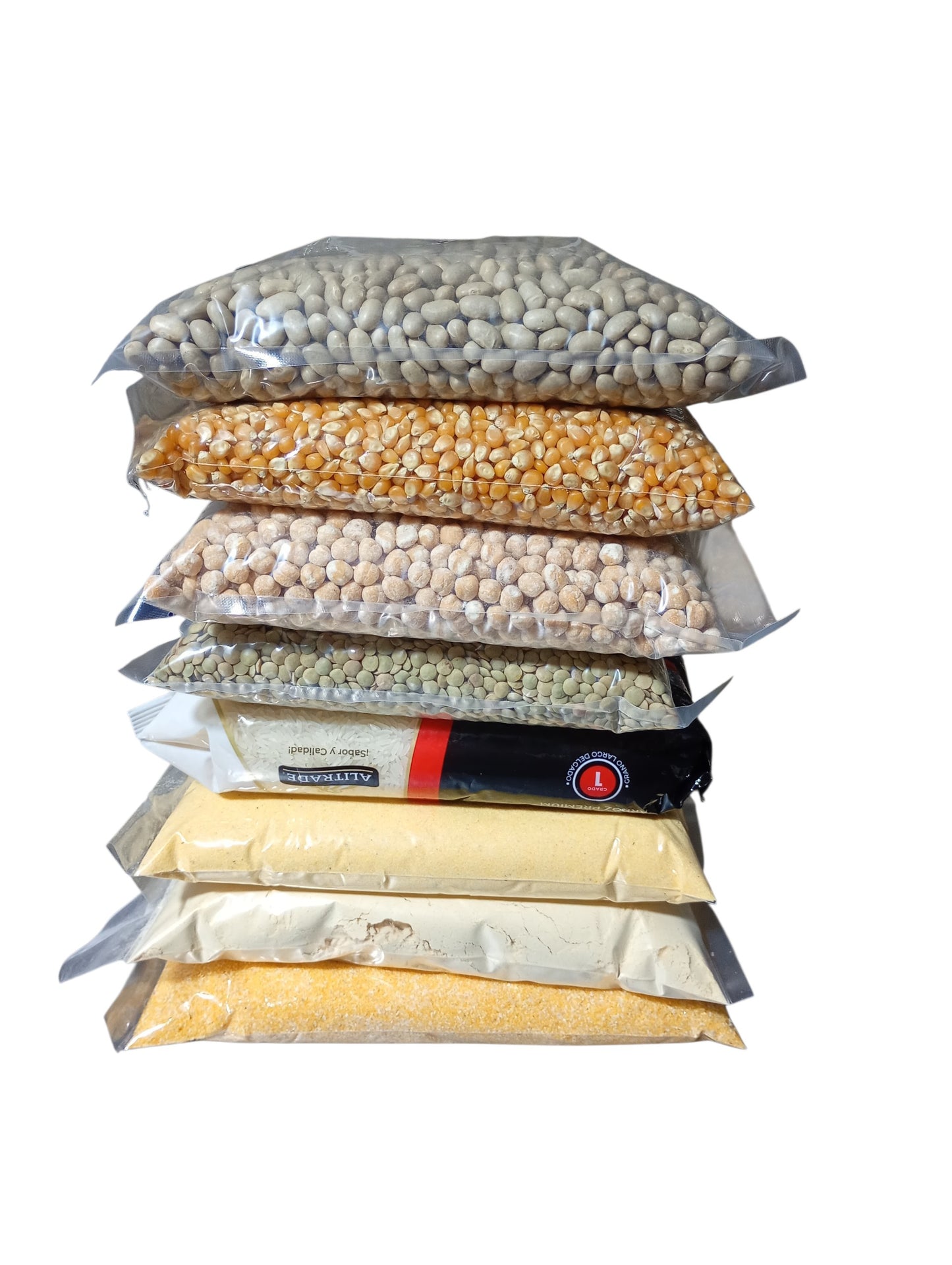Pack despensa completá 8 productos