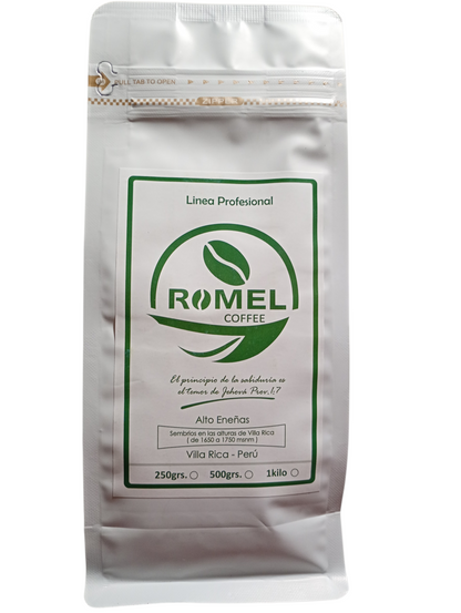 Café de Especialidad  grano 250 Gr