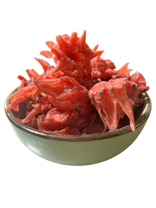Flor hibisco confitado 500 gr