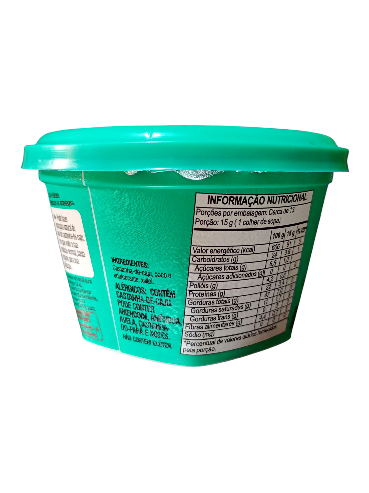 Pasta de caju coco 200 gr.