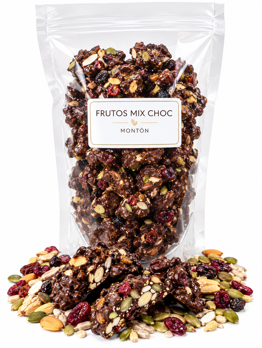 Chocolate Montón Frutos Secos Mix 500 GR