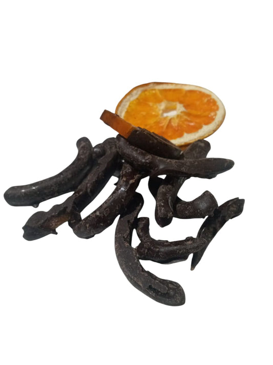 Naranjita confiada con chocolate 500 gr