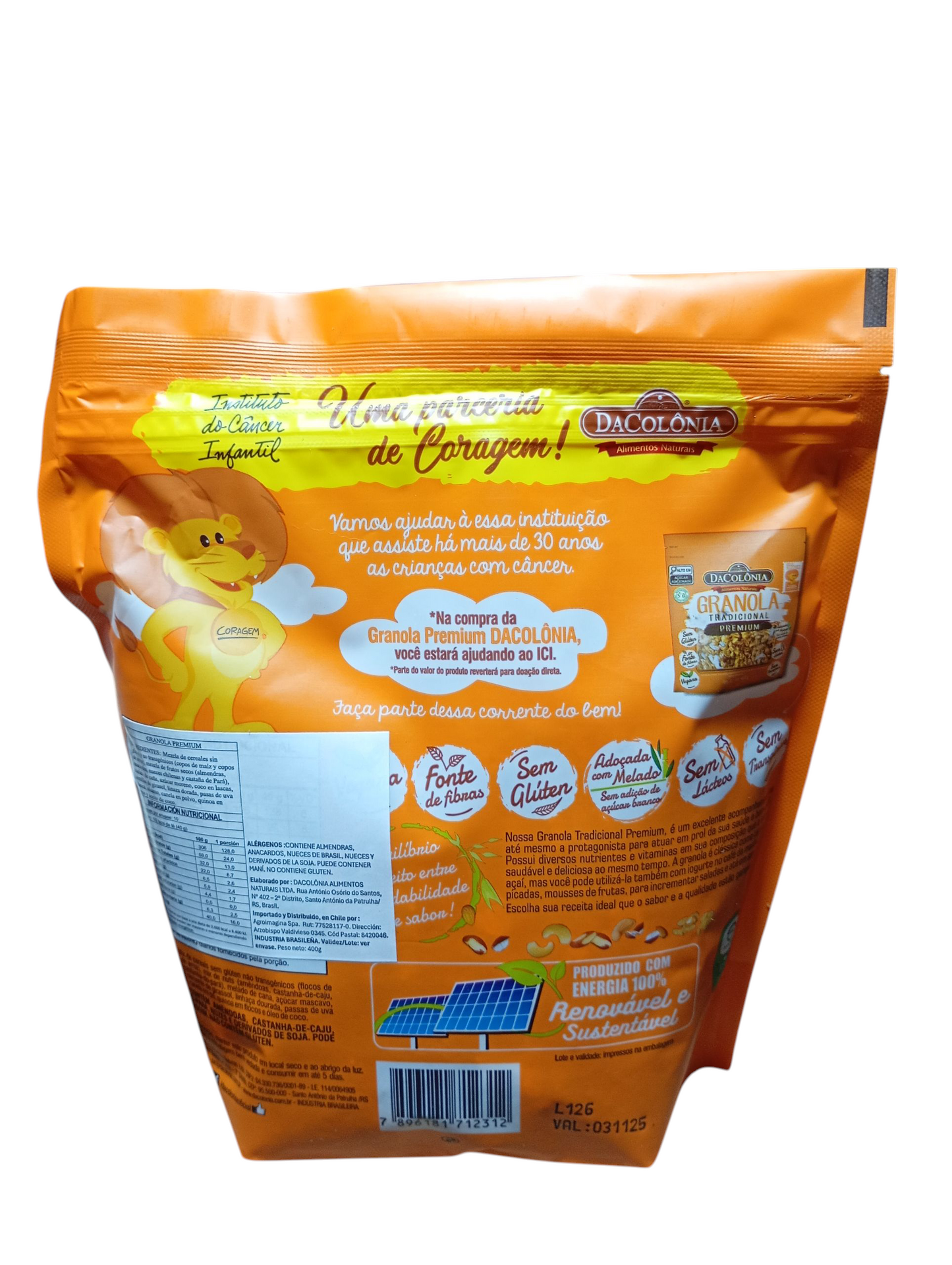 Granola tradicional premium 400 gr