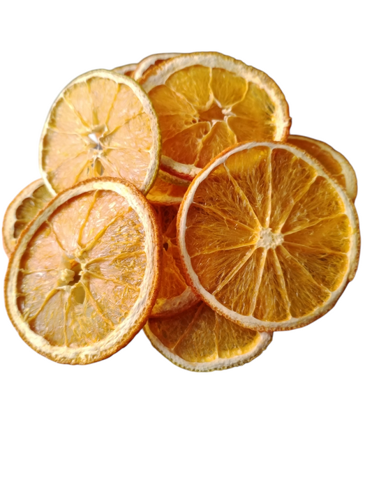 Naranja deshidratada  para coktel o snack. 100 gr